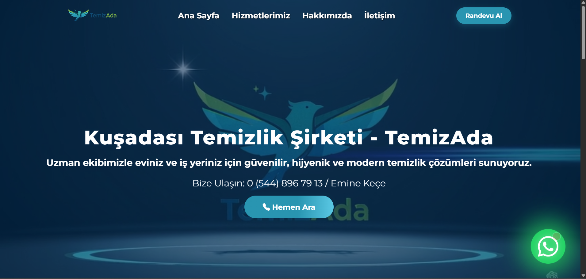 TemizAda Temizlik Şirketi / Aydın Kuşadası